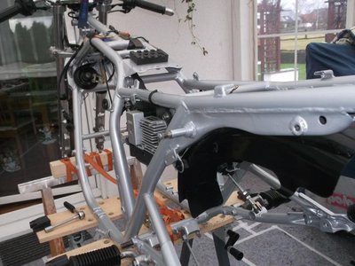 Die Kabel liegen jetzt auch schon mal da, wo sie hingehören